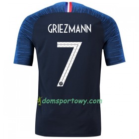Koszulka Francja Griezmann 7 Domowe Koszulki Piłkarskie Mistrzostwa Świata 2018